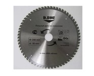 Пильный диск по алюминию 235х30(25.4) мм Z64 D.BOR