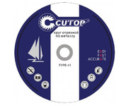 Отрезной диск по металлу Cutop Profi T41 125x1,2x22,2 мм