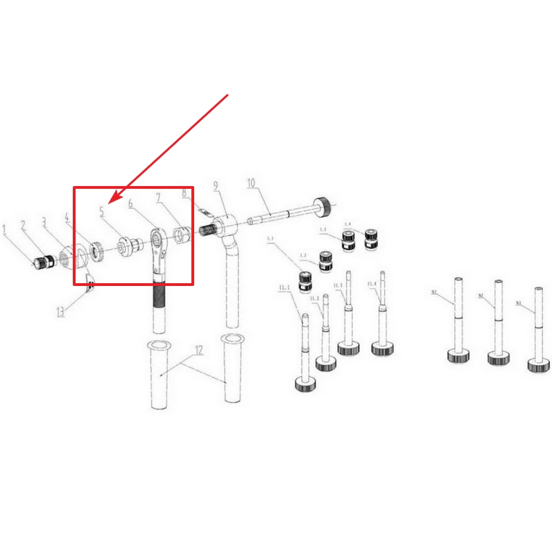 Подшипниковый узел для Pull-Link PL-12N(K)