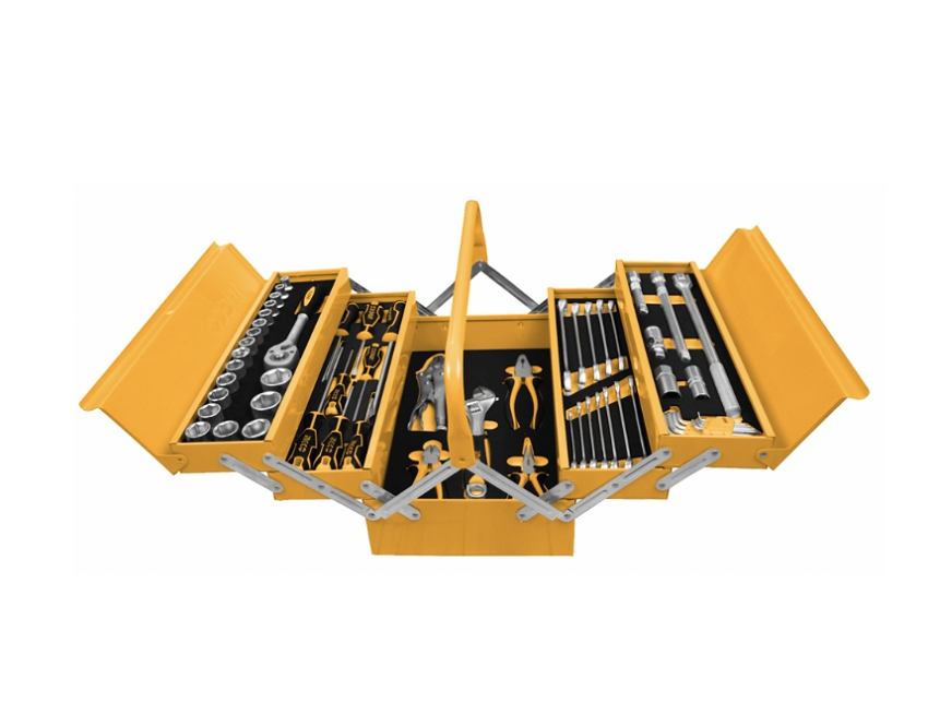 Ящик с набором инструментов INGCO HTCS15591, 59 предметов