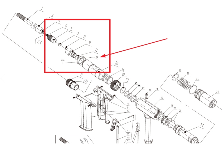 Кольцо уплотнительное 19X1.5 для Time-proof M2312