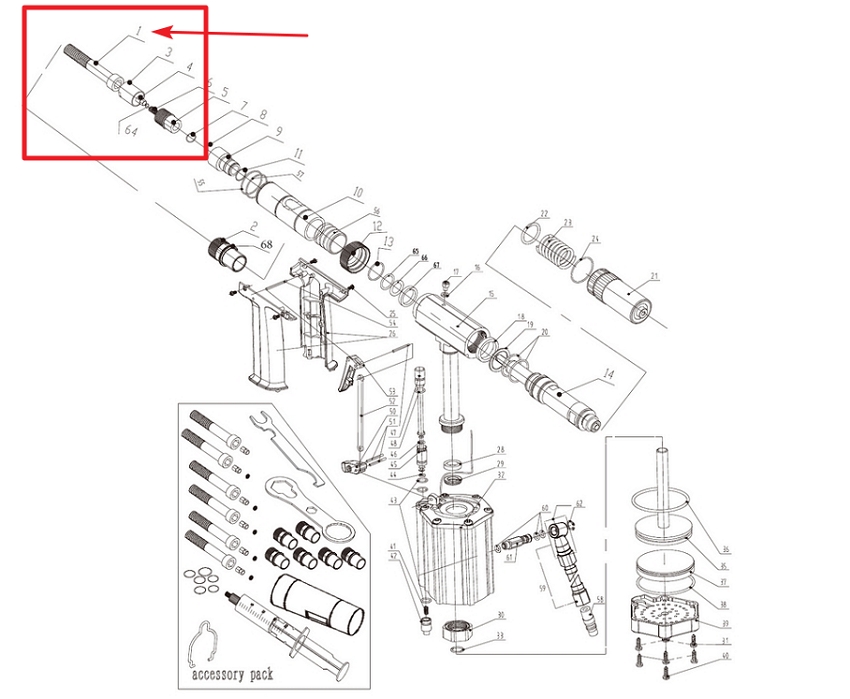 Стержень резьбовой М5 для Time-proof M2312