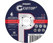 Отрезной диск по металлу Cutop Profi T41 230x1,6x22,2 мм