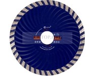 Отрезной алмазный диск Турбо-волна, Cutop Profi 230х3х8х22.2 мм